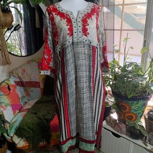Vintage hand made tunic dress/ kurta
